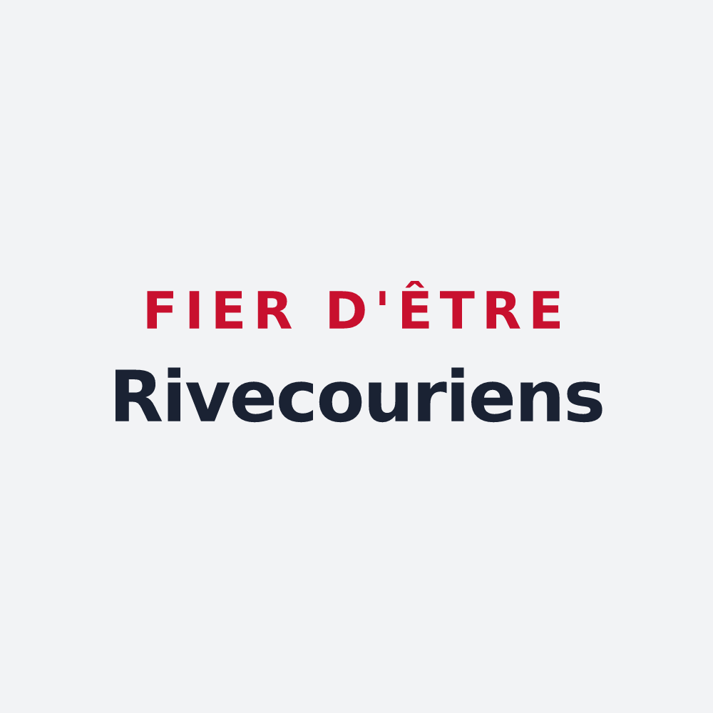 Poster « Fier d'être Rivecouriens » — design pour Rivecourt