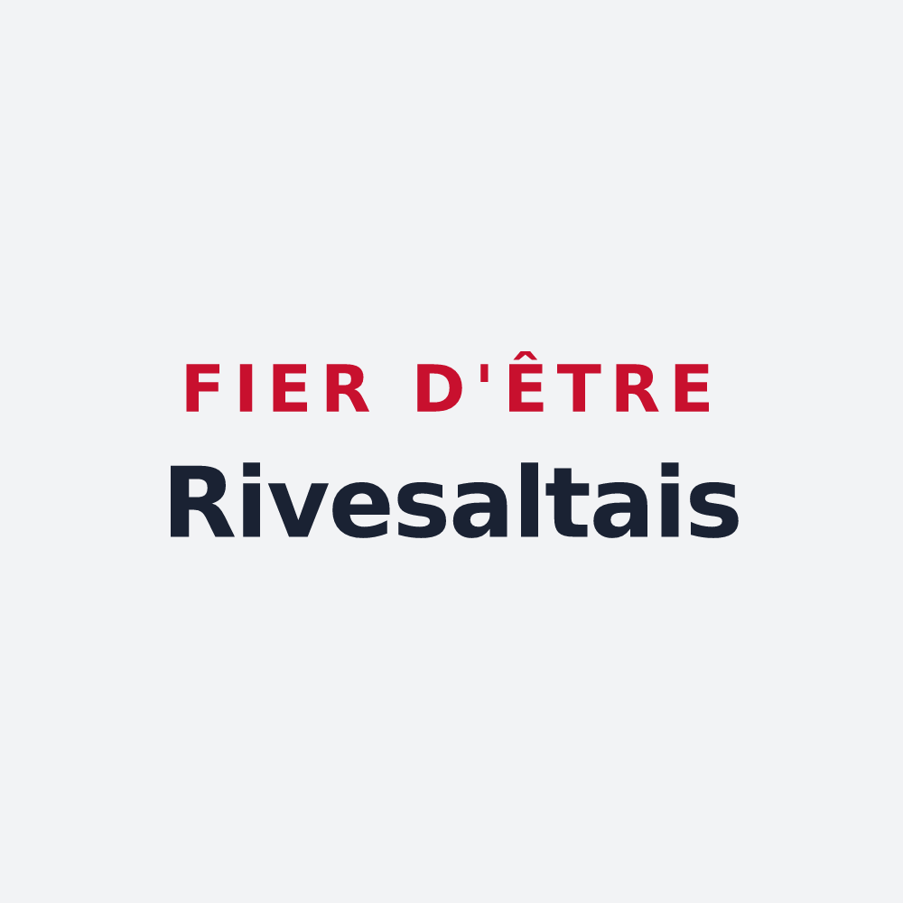 Poster « Fier d'être Rivesaltais » — design pour Rivesaltes