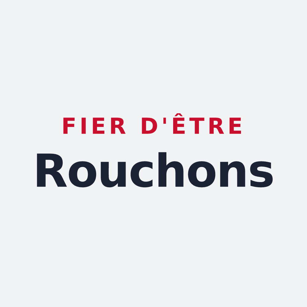 Poster « Fier d'être Rouchons » — design pour Roche-la-Molière
