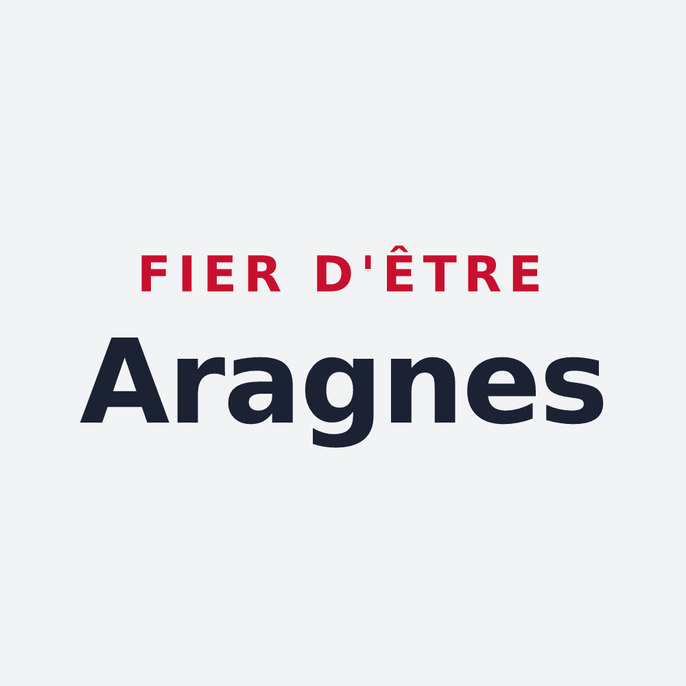Poster « Fier d'être Aragnes » — design pour Romagne-sous-Montfaucon