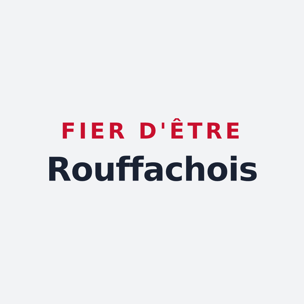 Poster « Fier d'être Rouffachois » — design pour Rouffach