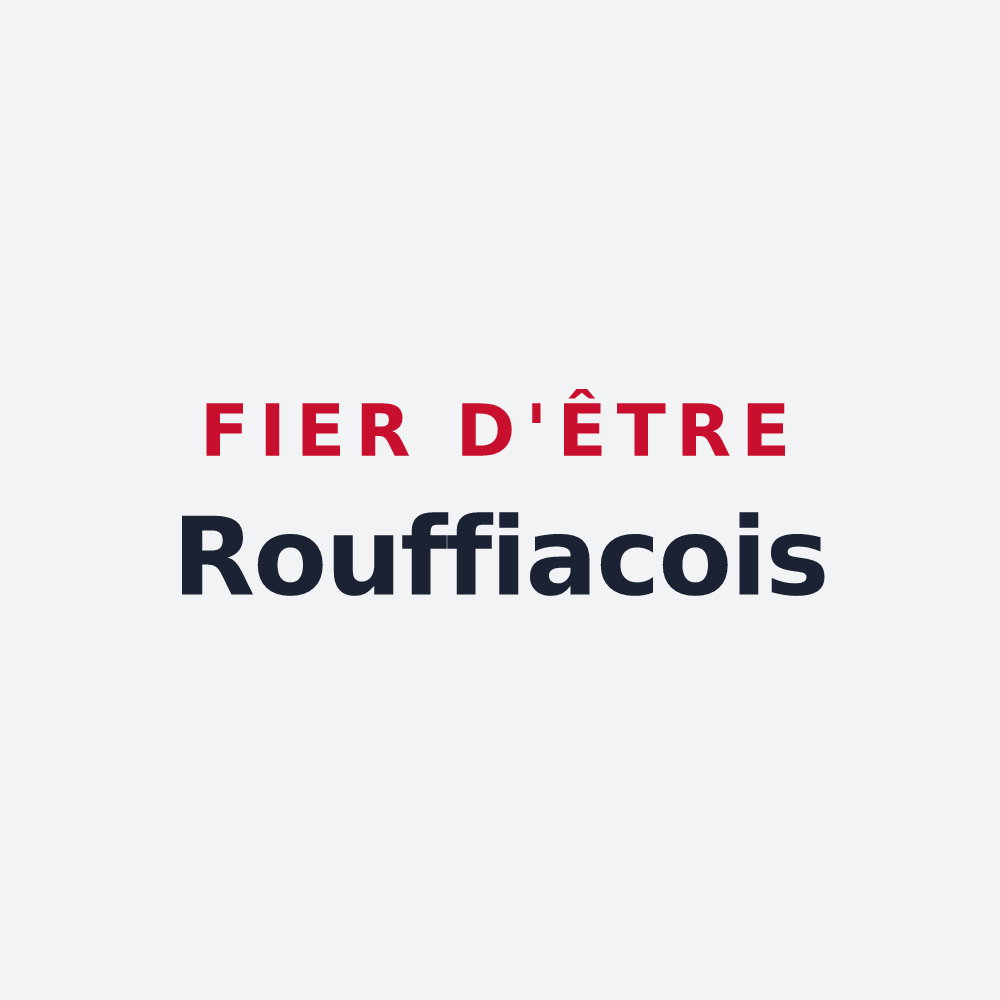 Poster « Fier d'être Rouffiacois » — design pour Rouffiac-d'Aude