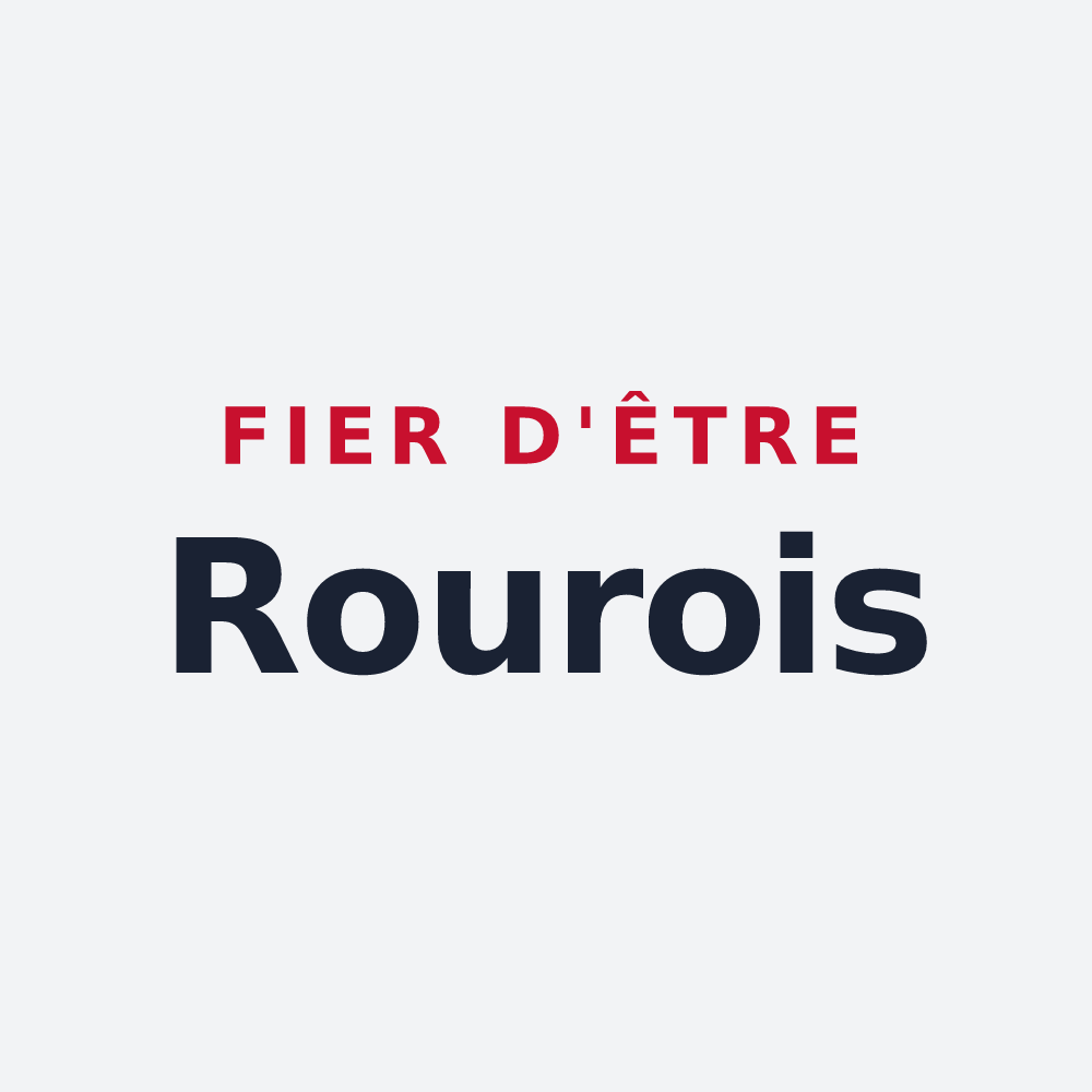 Poster « Fier d'être Rourois » — design pour Roure
