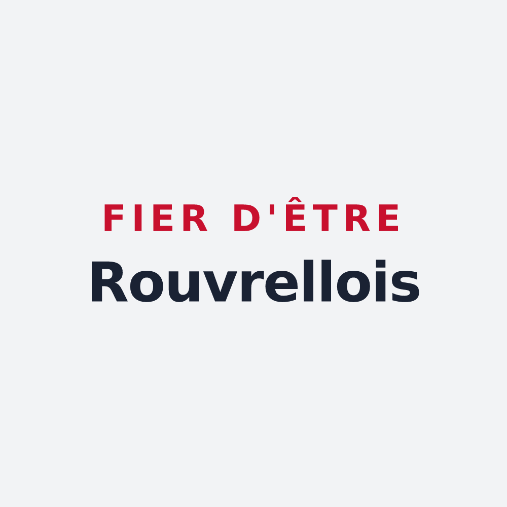 Poster « Fier d'être Rouvrellois » — design pour Rouvrel