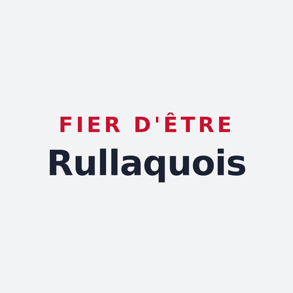Poster « Fier d'être Rullaquois » — design pour Rullac-Saint-Cirq