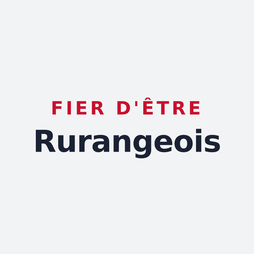 Poster « Fier d'être Rurangeois » — design pour Rurange-lès-Thionville