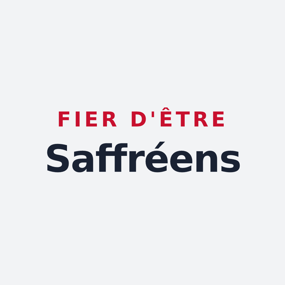 Poster « Fier d'être Saffréens » — design pour Saffré