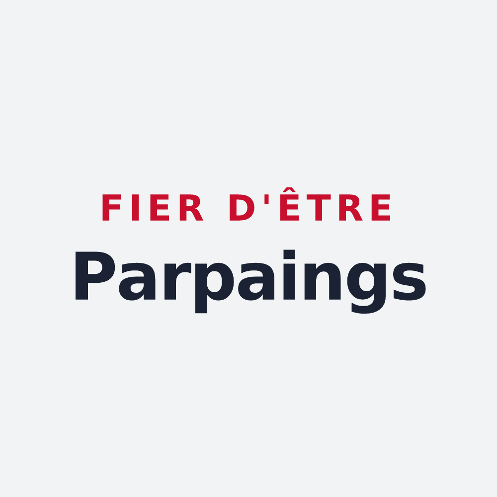 Poster « Fier d'être Parpaings » — design pour Sailly