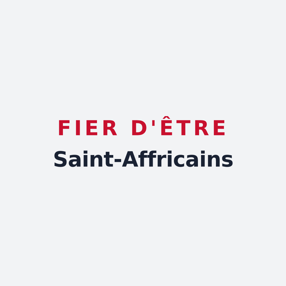Poster « Fier d'être Saint-Affricains » — design pour Saint-Affrique
