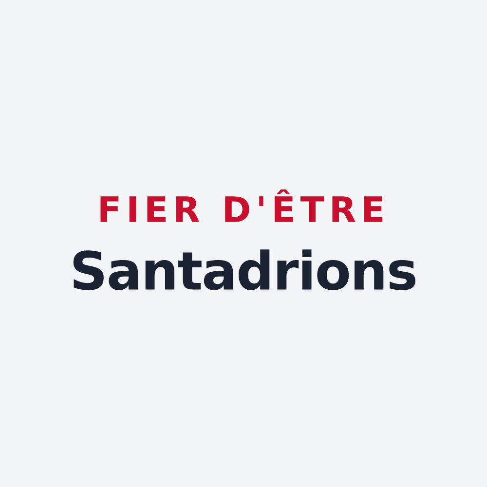 Poster « Fier d'être Santadrions » — design pour Saint-André-de-Boëge