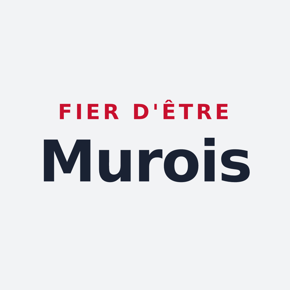 Poster « Fier d'être Murois » — design pour Saint-Bonnet-de-Mure
