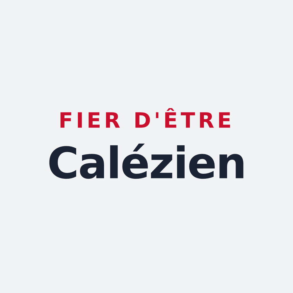 Poster « Fier d'être Calézien » — design pour Saint-Calez-en-Saosnois