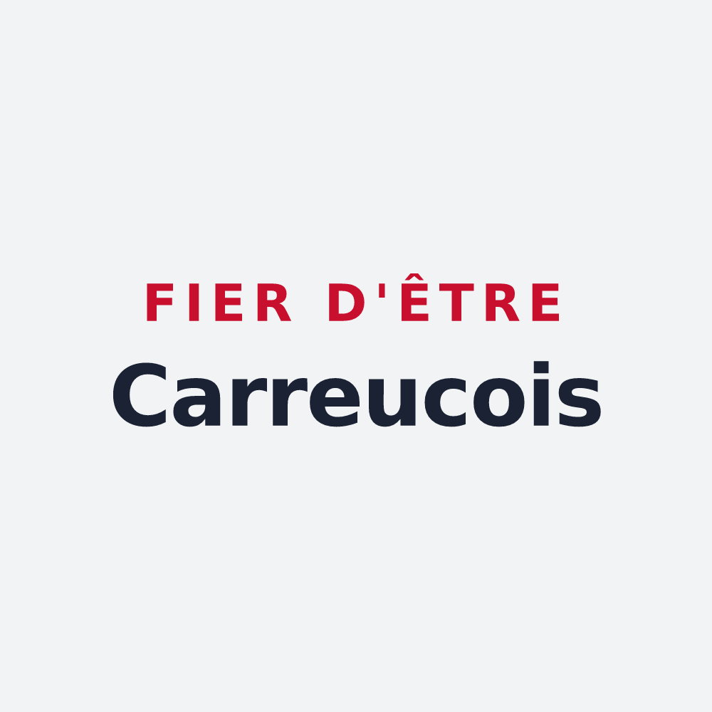 Poster « Fier d'être Carreucois » — design pour Saint-Carreuc