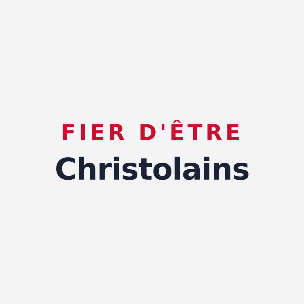 Poster « Fier d'être Christolains » — design pour Saint-Christol
