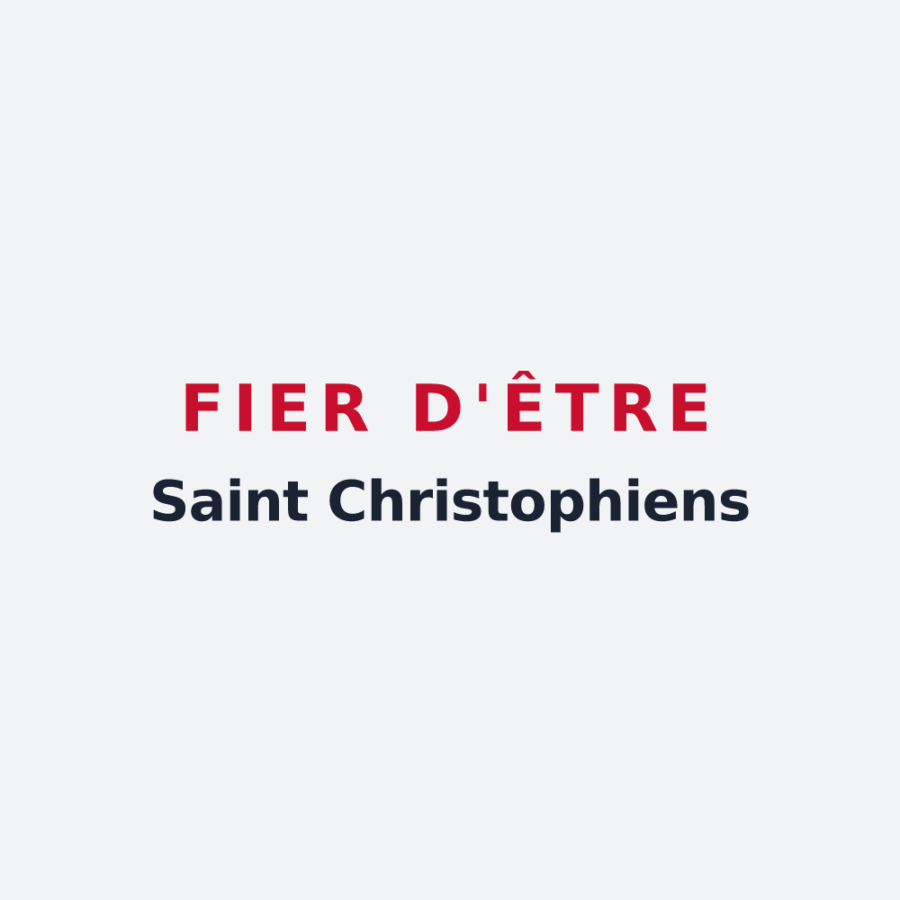 Poster « Fier d'être Saint Christophiens » — design pour Saint-Christophe-sur-Avre