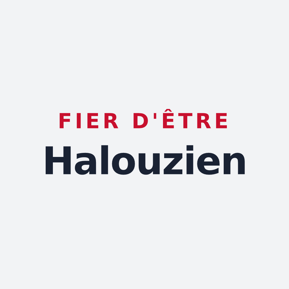 Poster « Fier d'être Halouzien » — design pour Saint-Clair-de-Halouze
