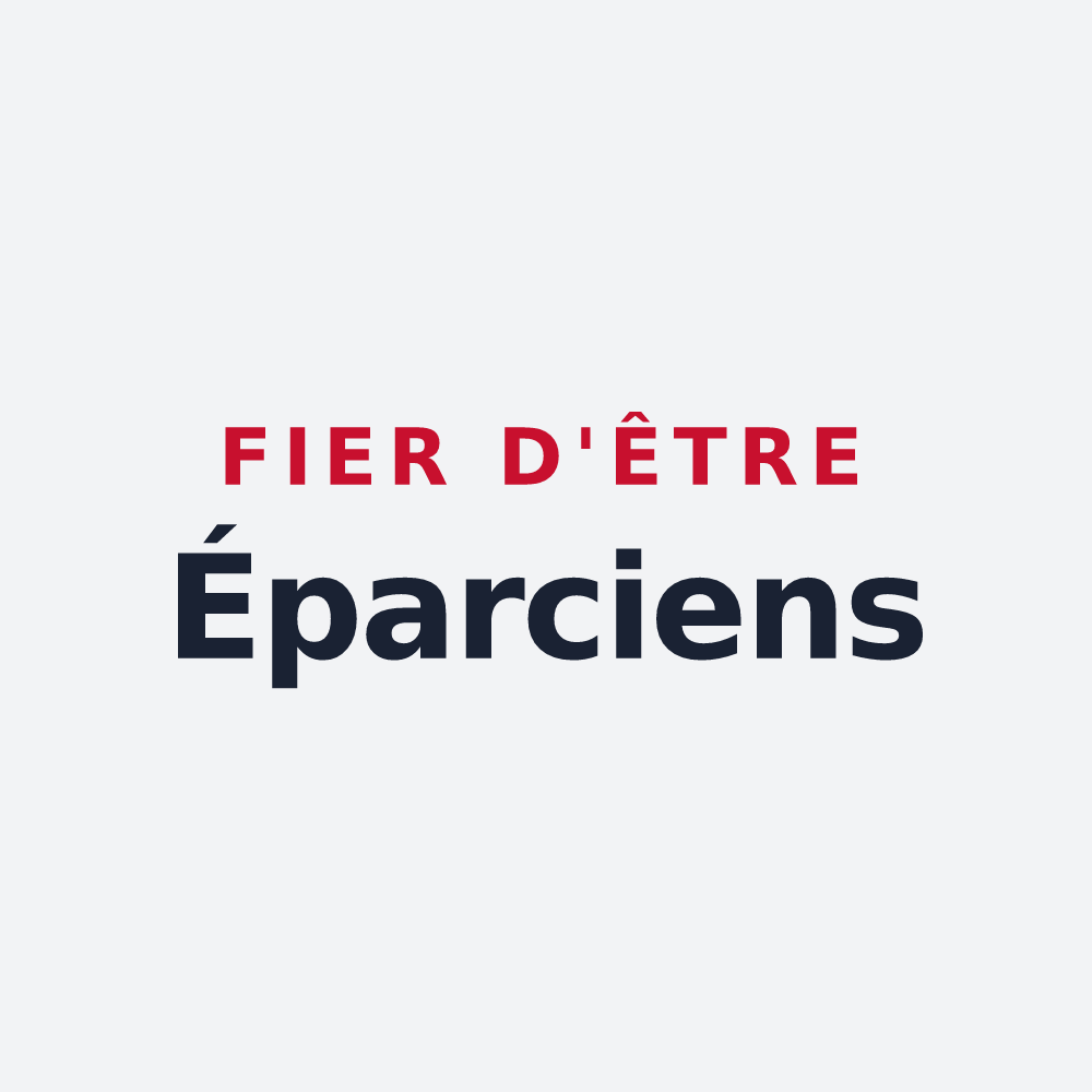 Poster « Fier d'être Éparciens » — design pour Saint-Cybardeaux