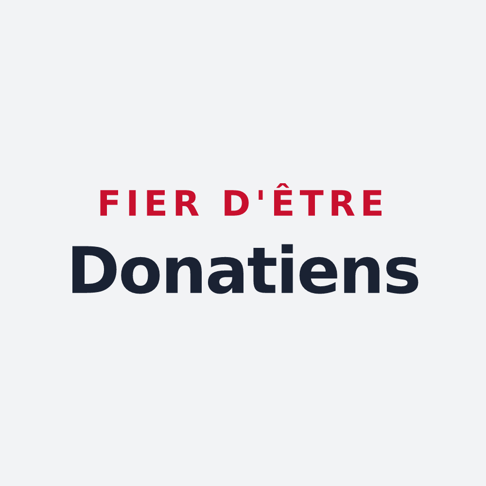 Poster « Fier d'être Donatiens » — design pour Saint-Donat-sur-l'Herbasse