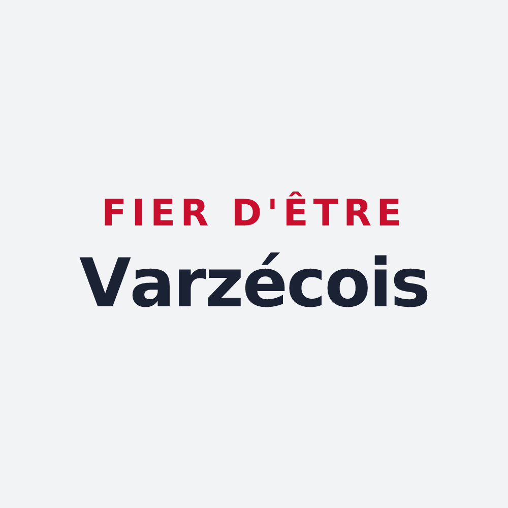 Poster « Fier d'être Varzécois » — design pour Saint-Évarzec