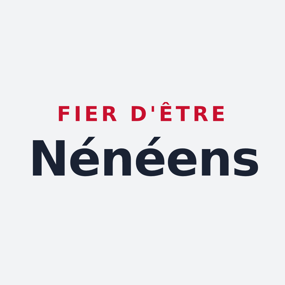 Poster « Fier d'être Nénéens » — design pour Saint-Georges-de-Noisné