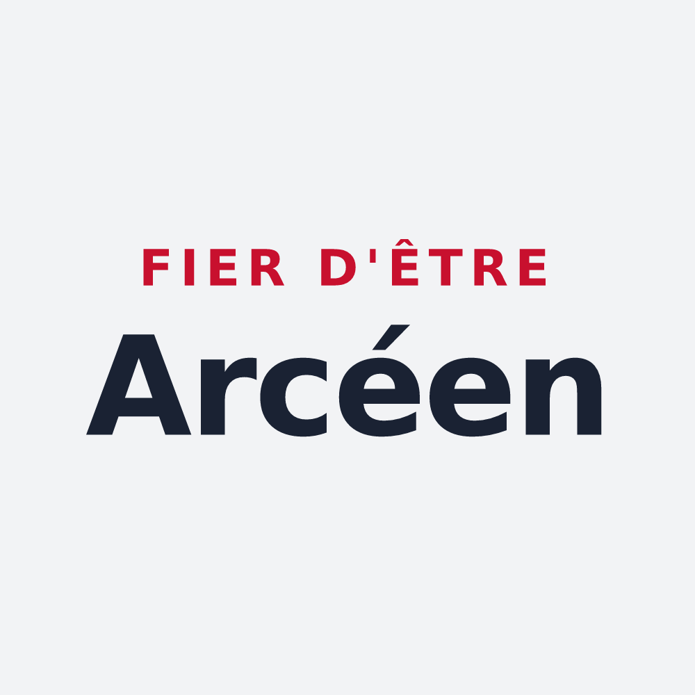 Poster « Fier d'être Arcéen » — design pour Saint-Germain-d'Arcé