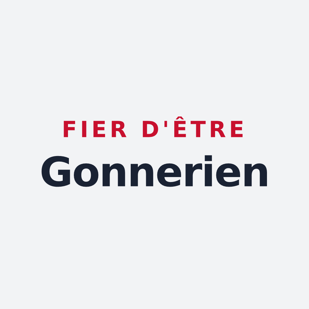 Poster « Fier d'être Gonnerien » — design pour Saint-Gonnery