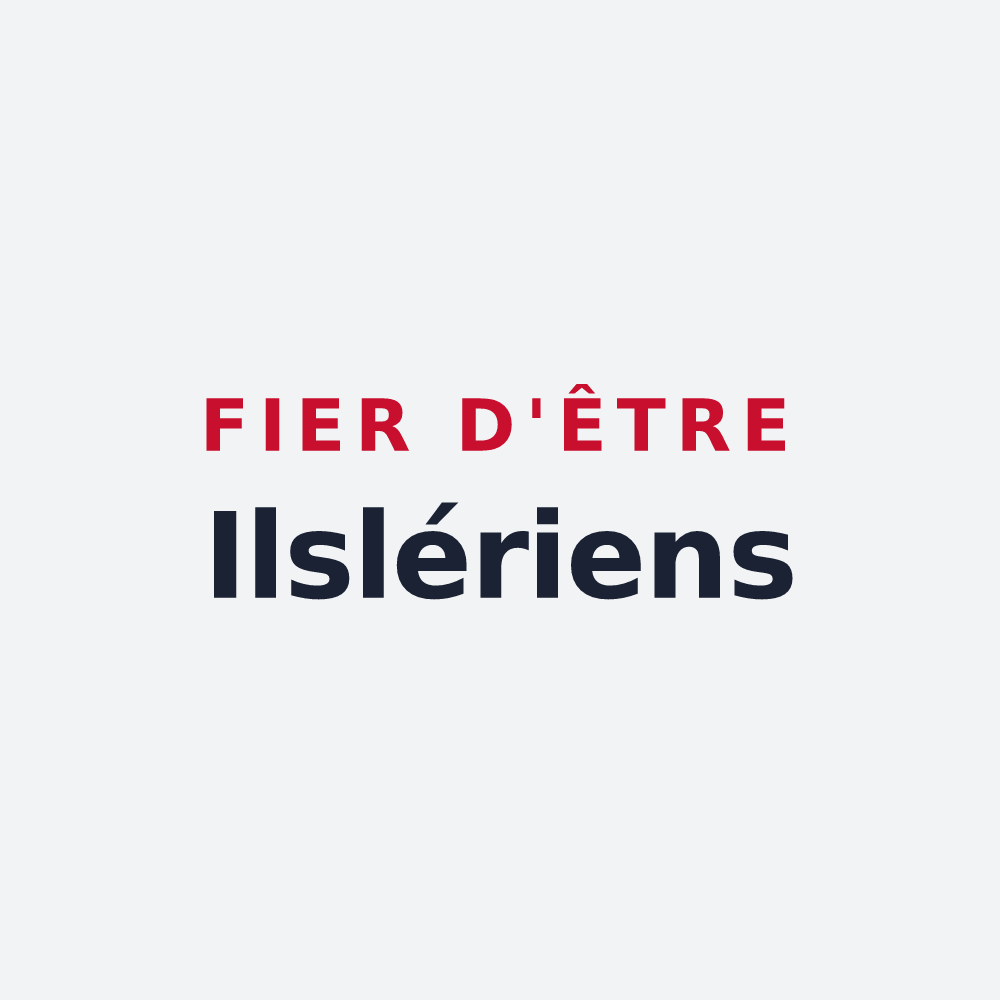 Poster « Fier d'être Ilslériens » — design pour Saint-Illiers-le-Bois