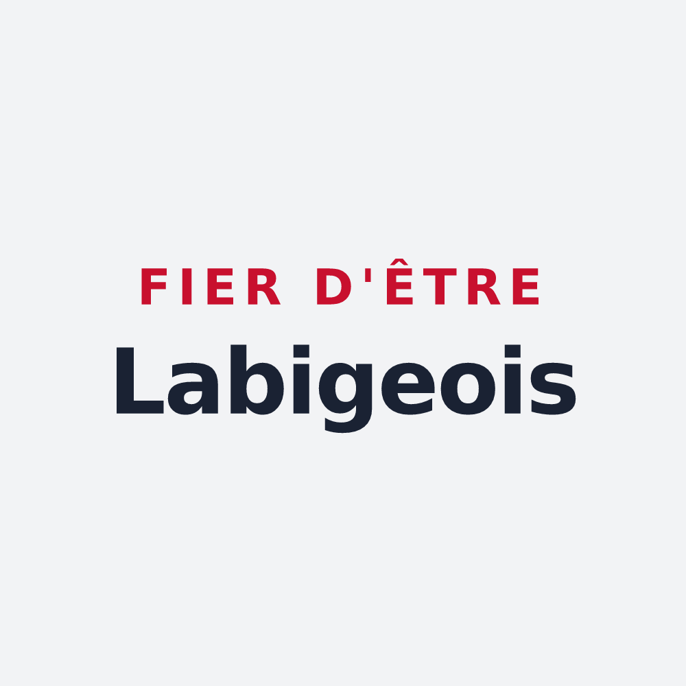 Poster « Fier d'être Labigeois » — design pour Saint-Inglevert