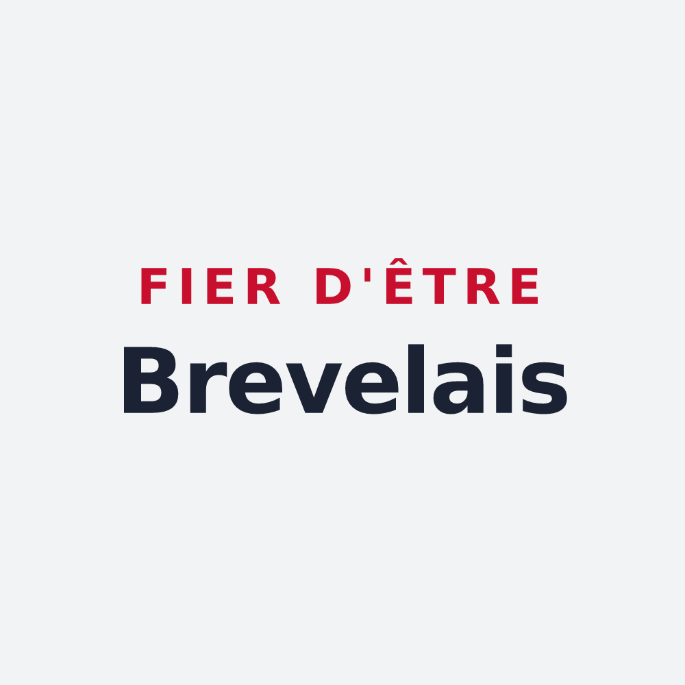 Poster « Fier d'être Brevelais » — design pour Saint-Jean-Brévelay