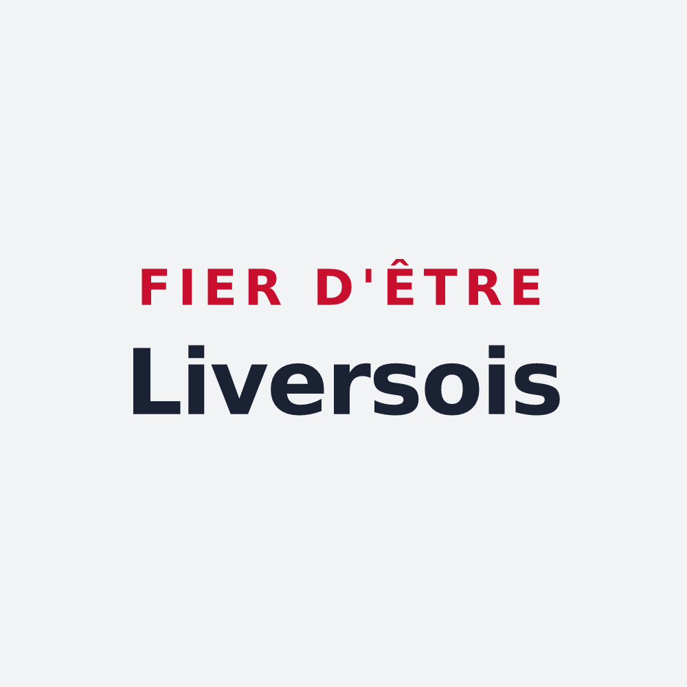 Poster « Fier d'être Liversois » — design pour Saint-Jean-de-Liversay