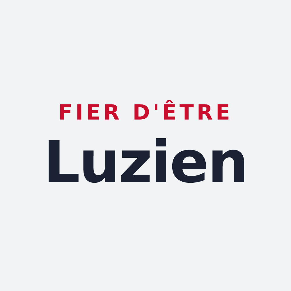 Poster « Fier d'être Luzien » — design pour Saint-Jean-de-Luz
