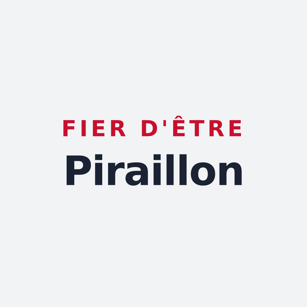 Poster « Fier d'être Piraillon » — design pour Saint-Julien-Molin-Molette