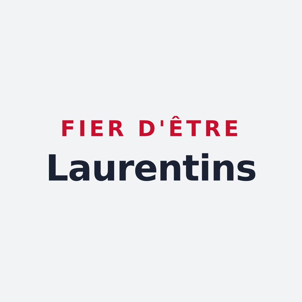 Poster « Fier d'être Laurentins » — design pour Saint-Laurent-de-la-Salanque