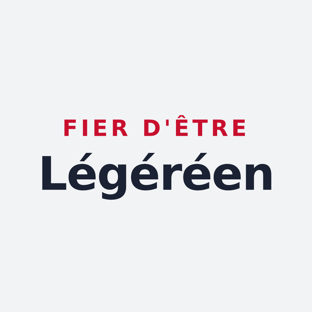 Poster « Fier d'être Légéréen » — design pour Saint-Léger