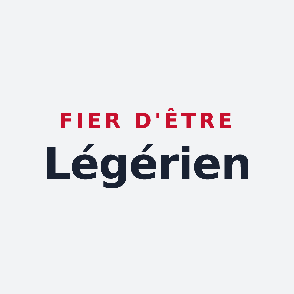 Poster « Fier d'être Légérien » — design pour Saint-Léger-les-Vignes