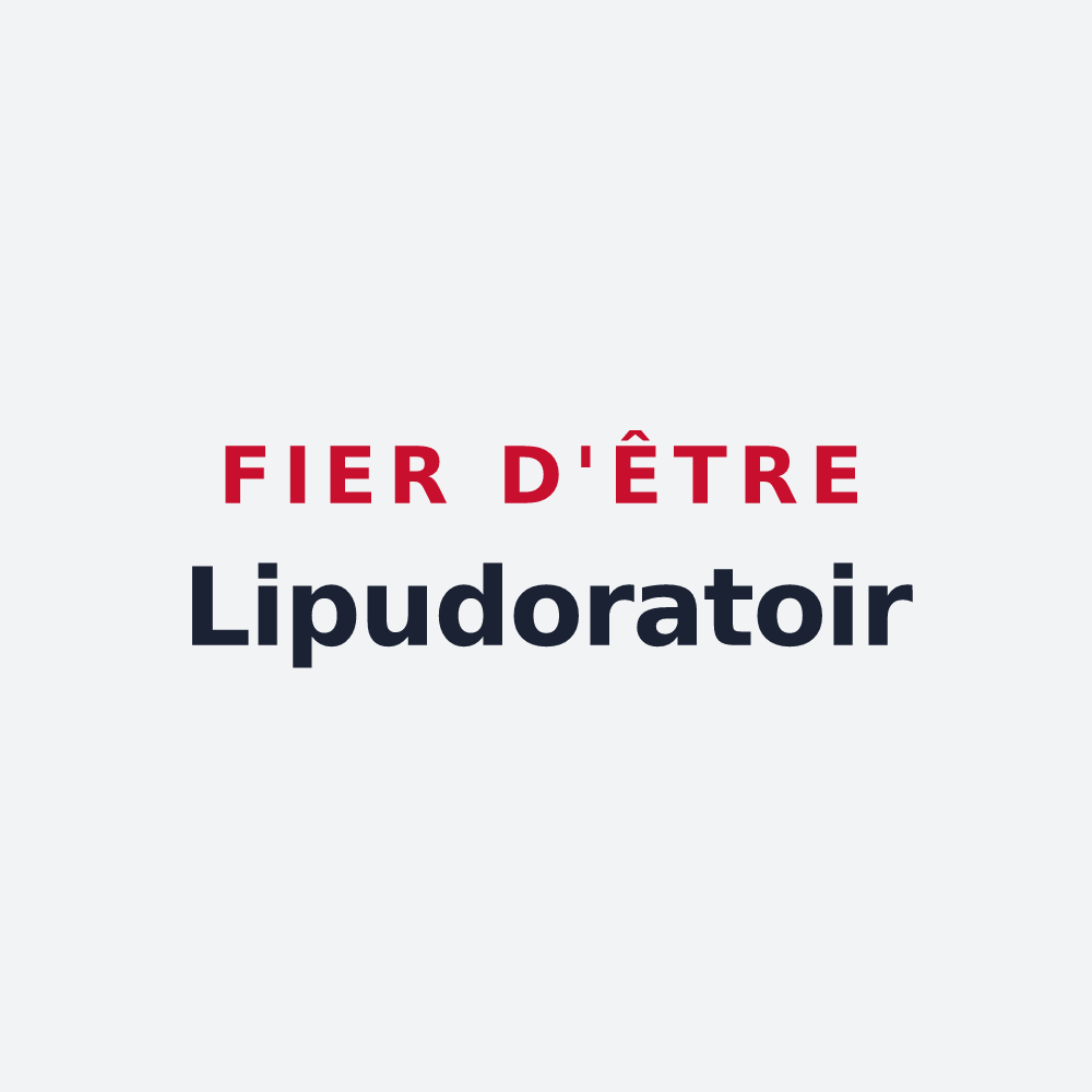 Poster « Fier d'être Lipudoratoir » — design pour Saint-Loup-du-Dorat