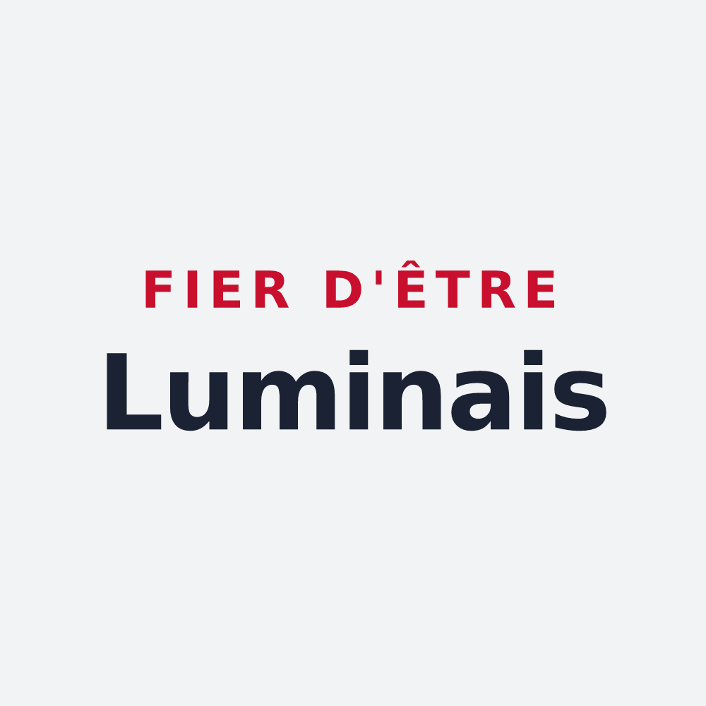 Poster « Fier d'être Luminais » — design pour Saint-Lumine-de-Clisson