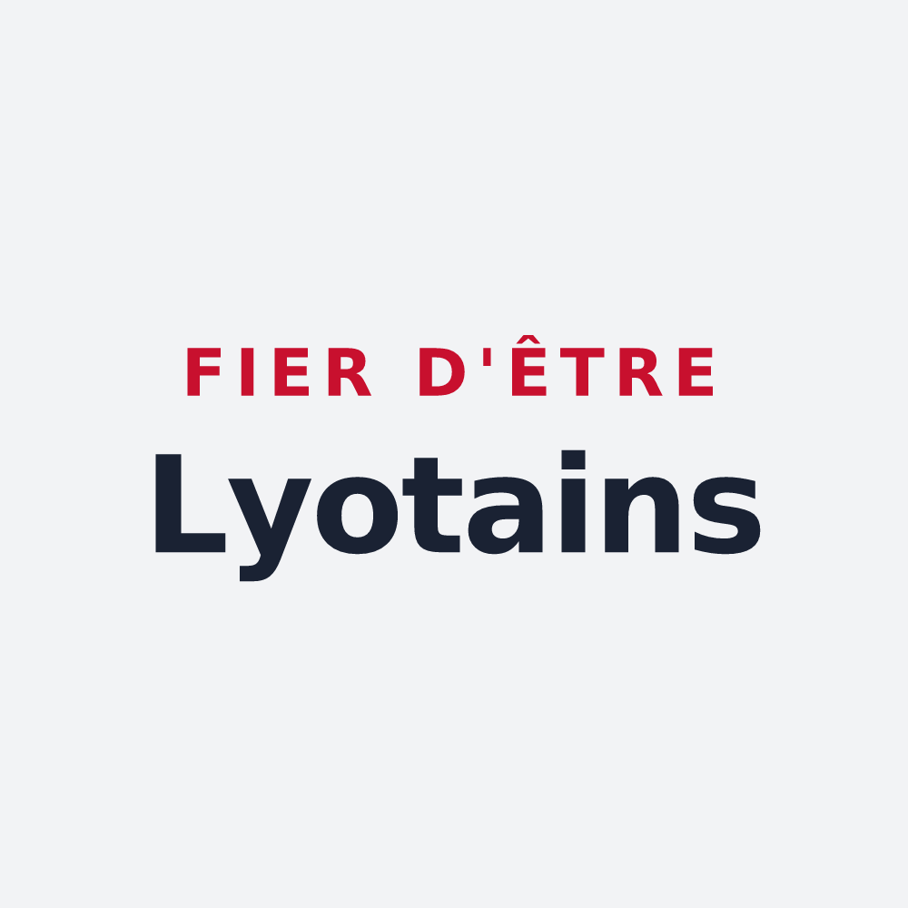 Poster « Fier d'être Lyotains » — design pour Saint-Lyé