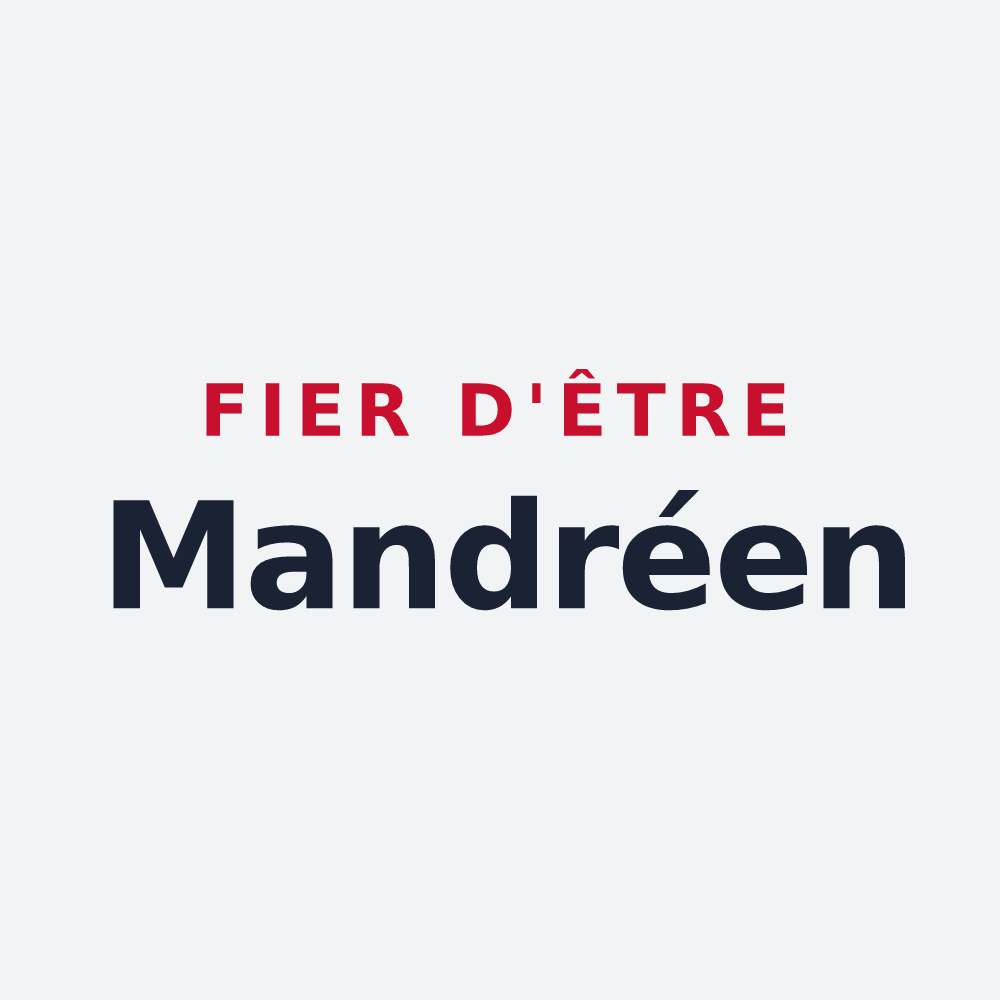 Poster « Fier d'être Mandréen » — design pour Saint-Mandrier-sur-Mer