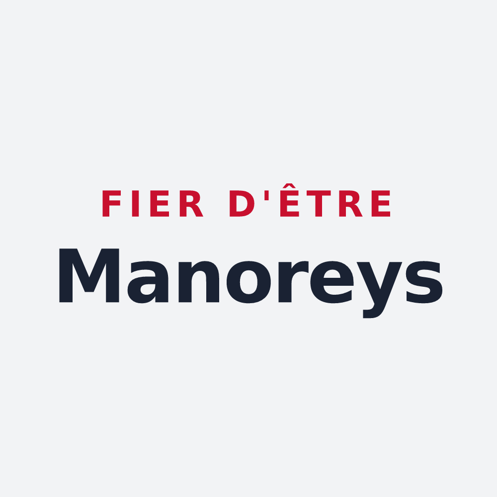 Poster « Fier d'être Manoreys » — design pour Saint-Manvieu-Norrey