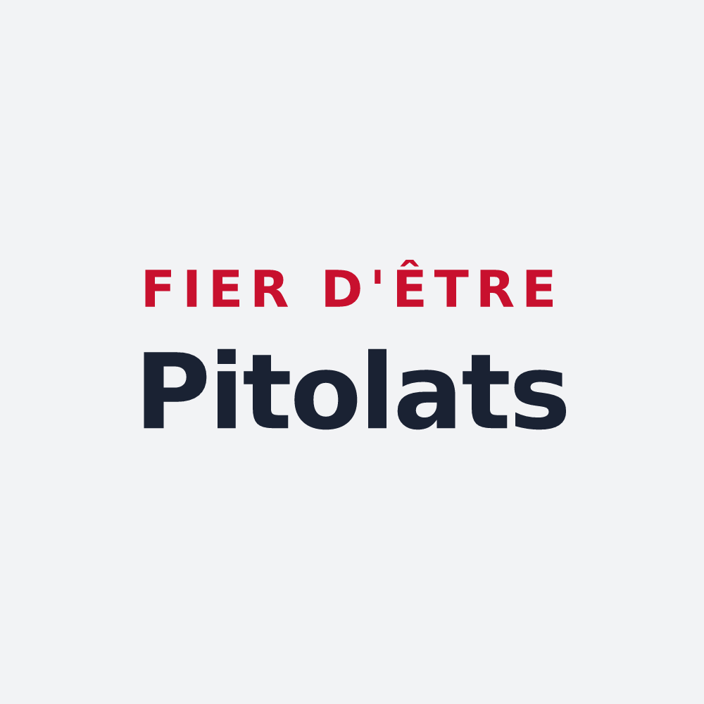 Poster « Fier d'être Pitolats » — design pour Saint-Marcel