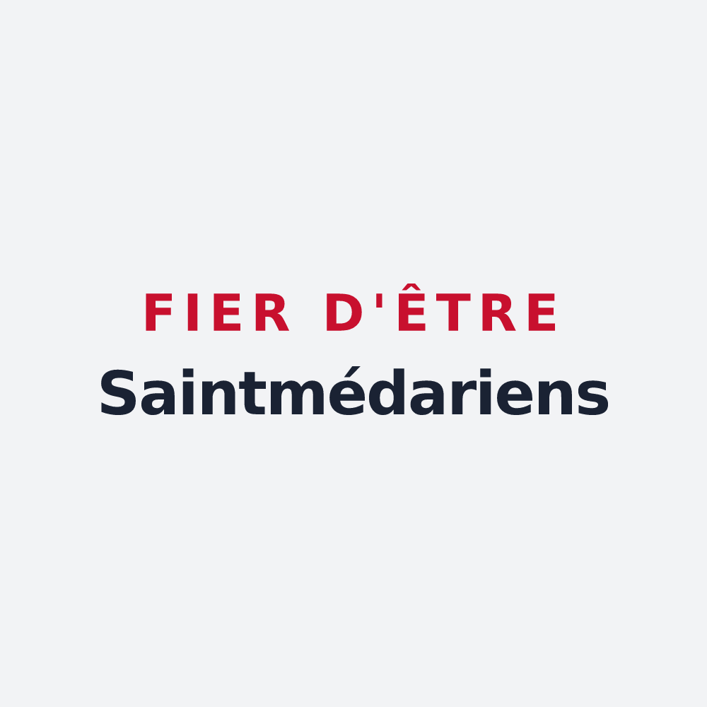 Poster « Fier d'être Saintmédariens » — design pour Saint-Mards-en-Othe