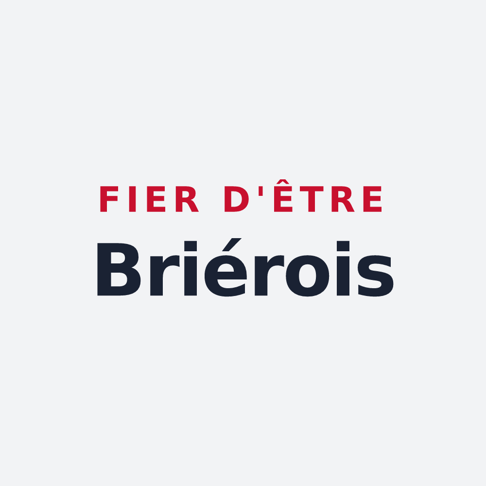 Poster « Fier d'être Briérois » — design pour Saint-Mars-la-Brière
