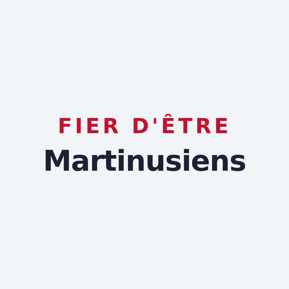 Poster « Fier d'être Martinusiens » — design pour Saint-Martinien