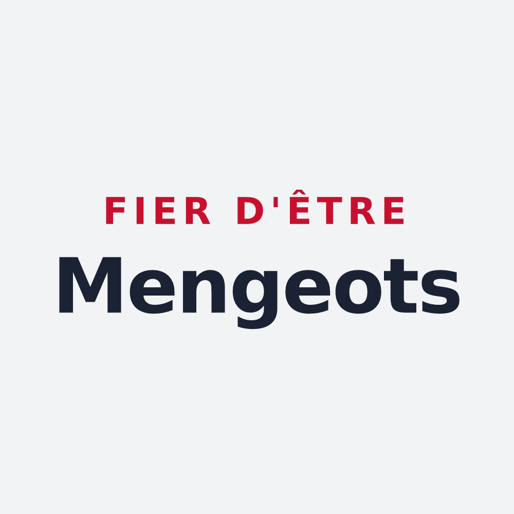 Poster « Fier d'être Mengeots » — design pour Saint-Memmie