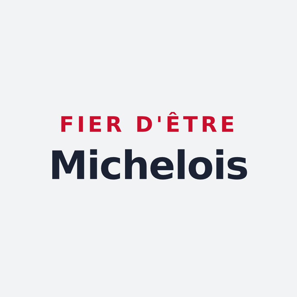 Poster « Fier d'être Michelois » — design pour Saint-Michel-en-Grève
