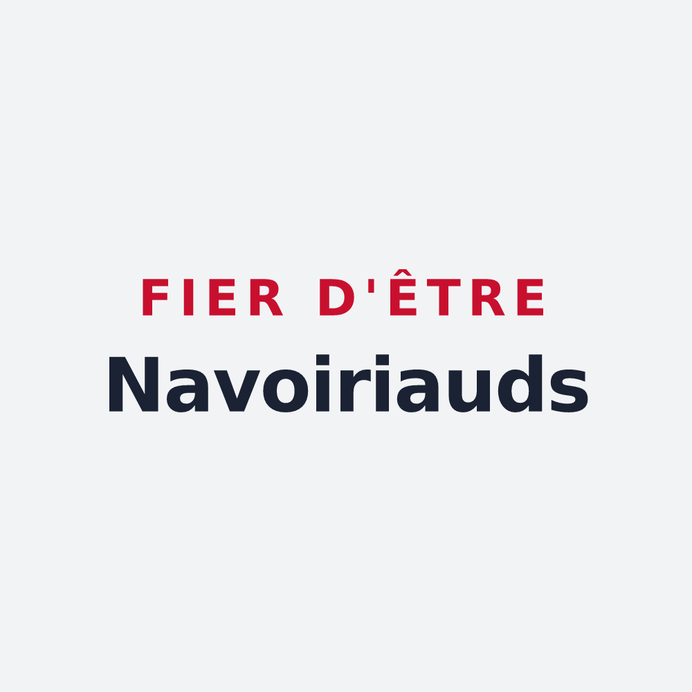 Poster « Fier d'être Navoiriauds » — design pour Saint-Nabord