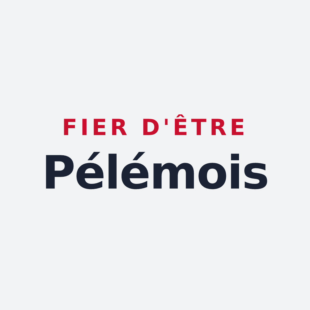 Poster « Fier d'être Pélémois » — design pour Saint-Nicolas-du-Pélem