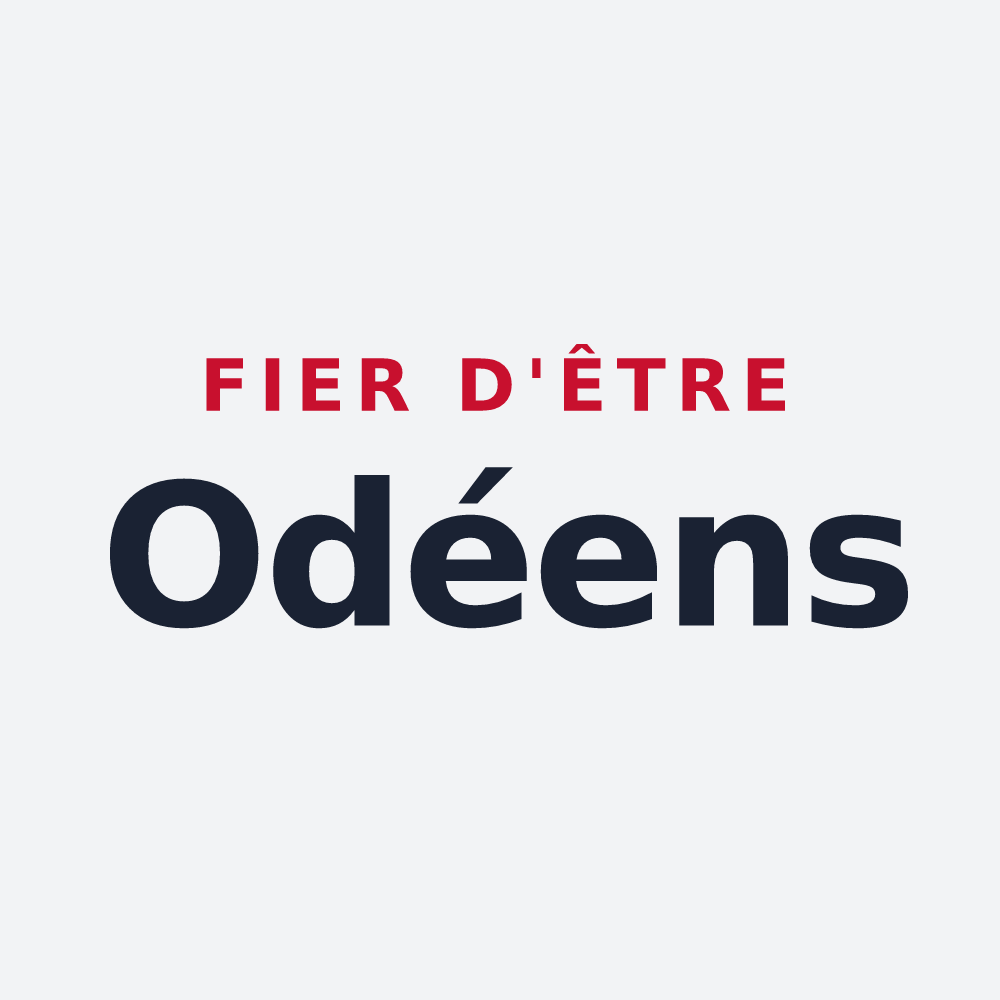 Poster « Fier d'être Odéens » — design pour Saint-Ouen-lès-Parey