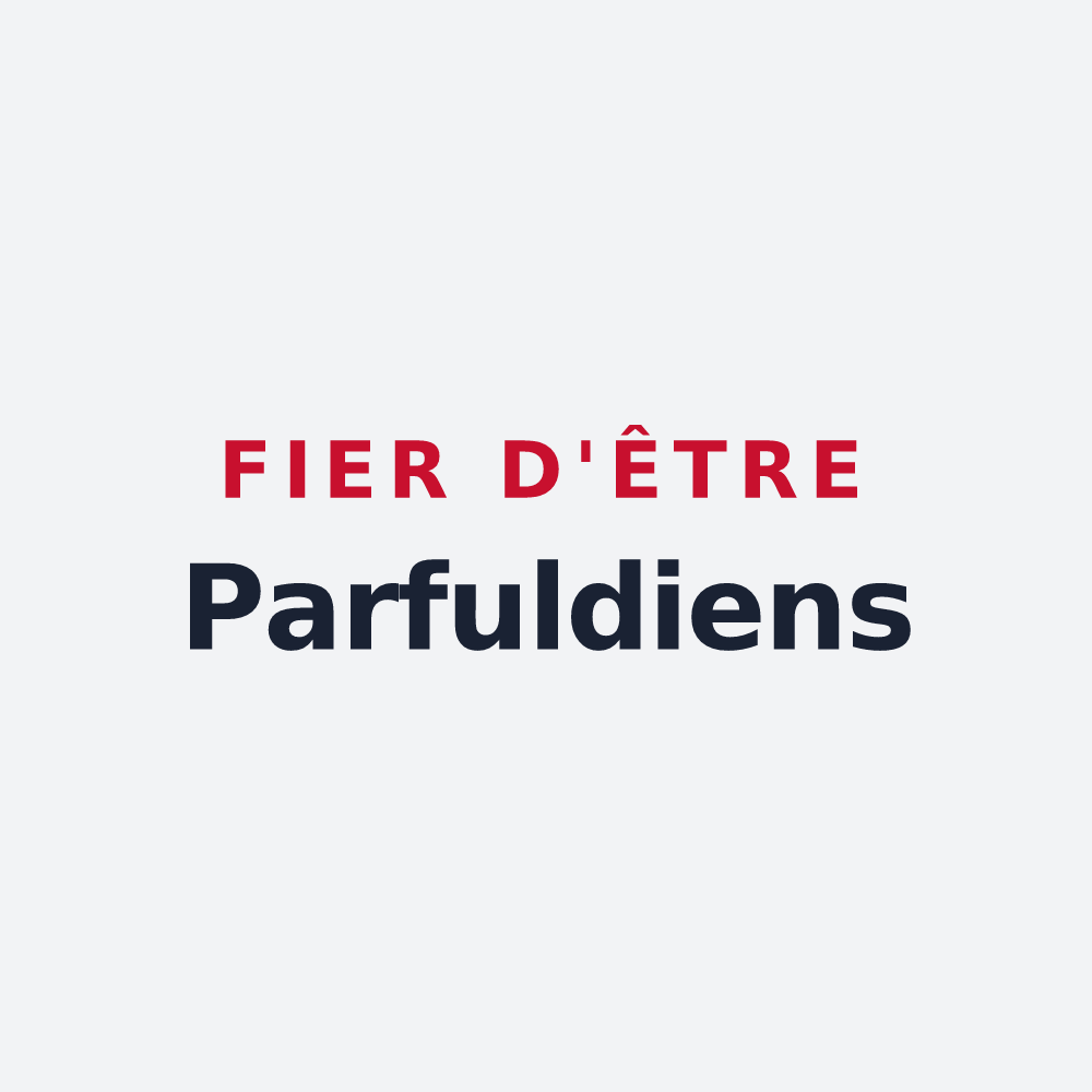 Poster « Fier d'être Parfuldiens » — design pour Saint-Pardoux-de-Drône